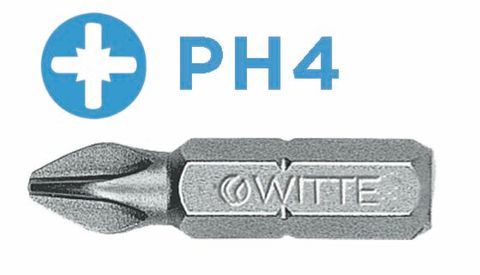 'PRO' PHILLIPS BIT (PH4 x 32mm) - Loose