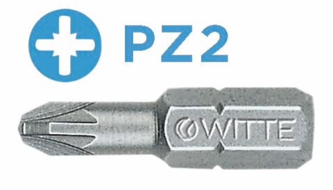 'PRO' POZIDRIV BIT (PZ2 x 25mm) *Reduced Tip* - Loose