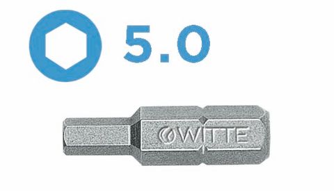 'PRO' HEX BIT (5.0 x 25mm) - Loose