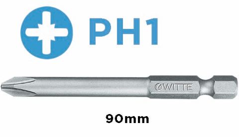 'PRO' PHILLIPS BIT (PH1 x 90mm) - Loose