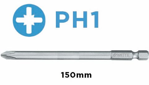 'PRO' PHILLIPS BIT (PH1 x 150mm) - Loose