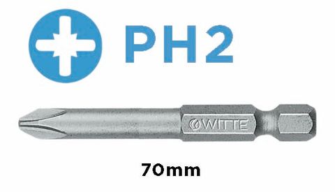 'PRO' PHILLIPS BIT (PH2 x 70mm) - Loose