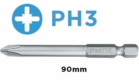 'PRO' PHILLIPS BIT (PH3 x 90mm) - Loose