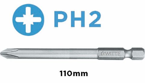 'PRO' PHILLIPS BIT (PH2 x 110mm) - Loose