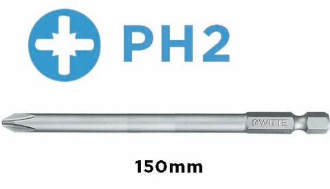 'PRO' PHILLIPS BIT (PH2 x 150mm) - Loose