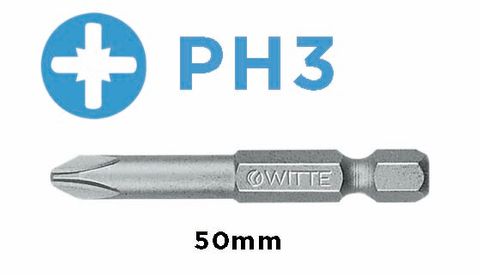 'PRO' PHILLIPS BIT (PH3 x 50mm) - Loose