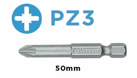 'PRO' POZIDRIV BIT (PZ3 x 50mm) - Loose