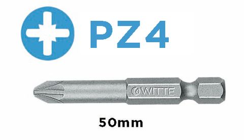 'PRO' POZIDRIV BIT (PZ4 x 50mm) - Loose