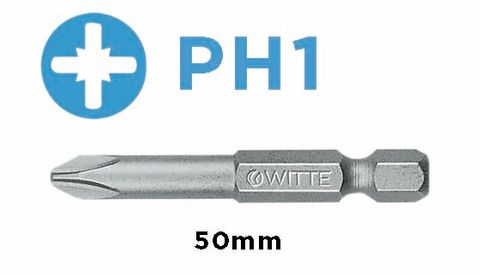 'PRO' PHILLIPS BIT (PH1 x 50mm) - Loose