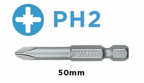 'PRO' PHILLIPS BIT (PH2 x 50mm) - Loose