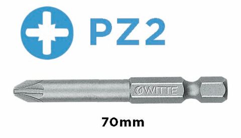 'PRO' POZIDRIV BIT (PZ2 x 70mm) - Loose