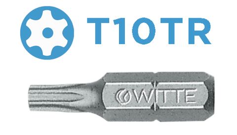 'PRO' TAMPER TORX BIT (T10TR x 25mm) - Loose