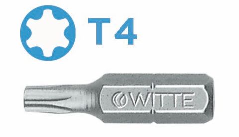 'PRO' TORX BIT (T4 x 25mm) - Loose