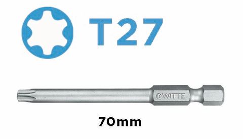 'PRO' TORX BIT (T27 x 70mm) - Loose