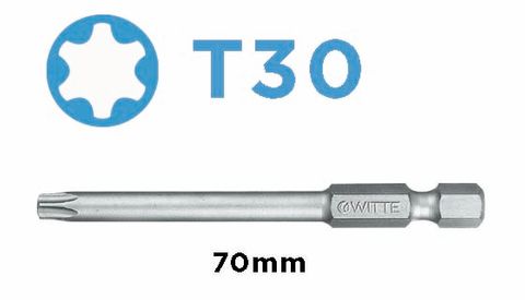 'PRO' TORX BIT (T30 x 70mm) - Loose