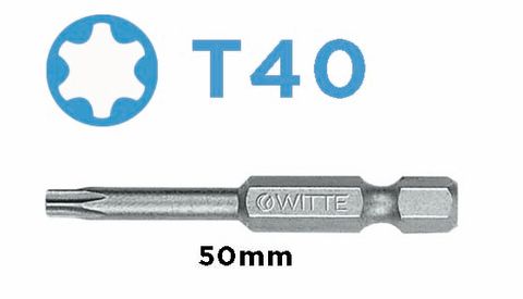 'PRO' TORX BIT (T40 x 50mm) - Loose