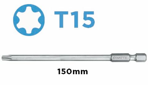 'PRO' TORX BIT (T15 x 150mm) - Loose