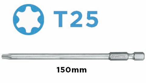 'PRO' TORX BIT (T25 x 150mm) - Loose