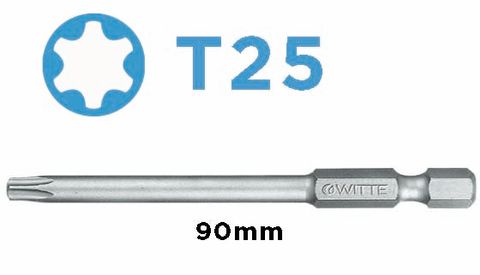 'PRO' TORX BIT (T25 x 90mm) - Loose