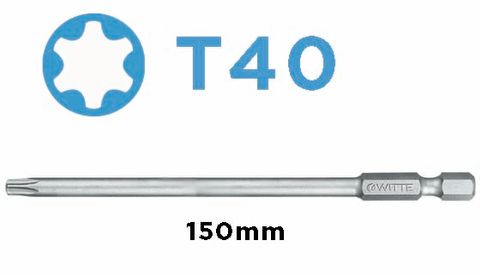 'PRO' TORX BIT (T40 x 150mm) - Loose