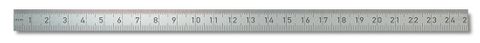 13mm Wide Flexible STEEL RULER - 15cm (Met/Met)