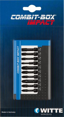 'PRO COMBIT-BOX IMPACT BIT SET (10-Pce) - Carded