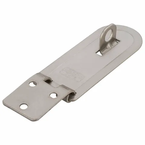 HASP & STAPLE - Std Pat. - *Stainless Steel* - CARDED