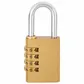 'Combi-Lock' 40mm  COMBI. PADLOCK - 4 Digit - CARDED