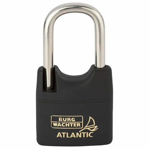 'Atlantic' 40/45mm L/SHACKLE  PADLOCK - CARDED (KD)