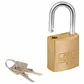 'C-Line' 15mm  PADLOCK * 4-PACK  - CARDED  (KA)