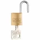 'C-Line' 15mm  PADLOCK * 4-PACK  - CARDED  (KA)