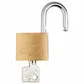 'C-Line' 40mm  PADLOCK * 3-PACK  - CARDED  (KA)