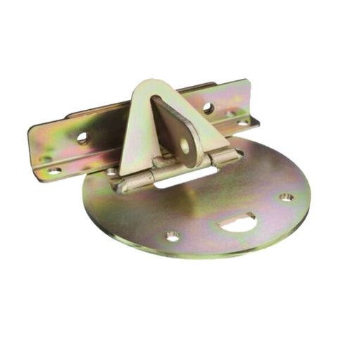 'Xtra-Lok' ROLLING DOOR LOCK (Round Plate) - INTERNAL