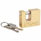 'Quadra'  50mm  PADLOCK - CARDED (KD)