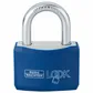 'Look' 40mm PADLOCK - CARDED  (KD) *Asst Colours*