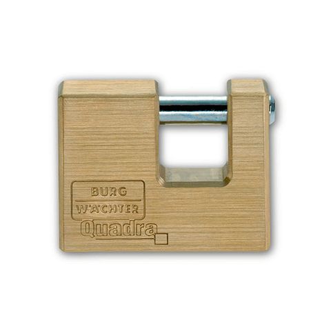 'Quadra'  90mm  PADLOCK  (KA)