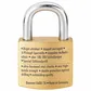 'Diamant' 50mm Security PADLOCK   (KD)