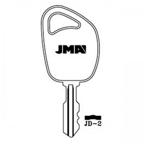 Domestic KEY - JOHN DEERE  (Like: D1098JD ILCO)