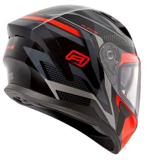 APEX III HELMET IGNITE BLK/RED -MEDIUM