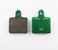 BRAKEPAD CRG NA/KZ FR/ HARD GREEN