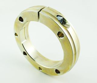 BRG FLANGE/50MM 4 HOLE GOLD