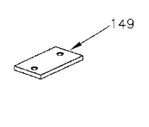 VORTEX - THREADED PLATE FOR ENGINE