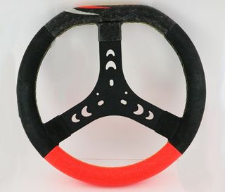 STEERING WHEEL CRG 320MM ORANGE