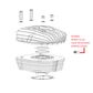 SPARK PLUG LEAD RETAINING SPRING KA100