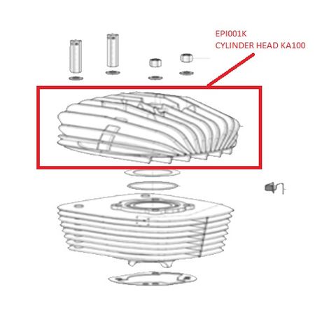 CYLINDER HEAD KA100