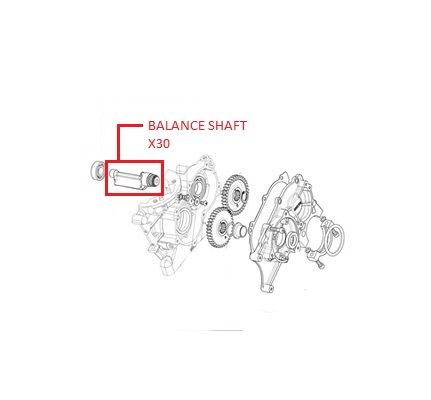 BALANCE SHAFT X30