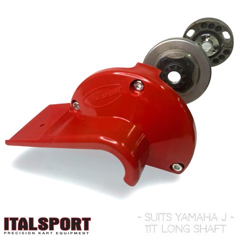 RED CLUTCH J/LONG 11T ITALSPORT