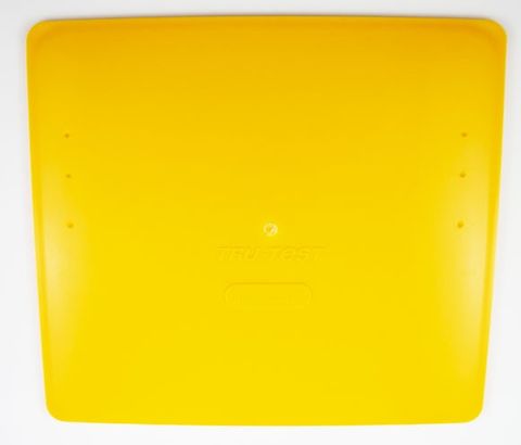 NUMBER PLATE YELLOW 9X8
