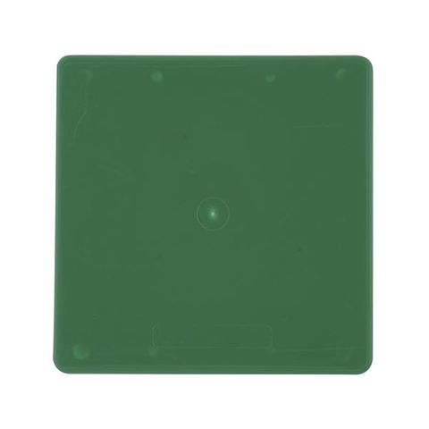 NUMBER PLATE GREEN 8.5X8.5