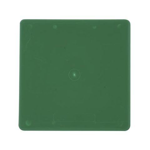 NUMBER PLATE GREEN 8.5X8.5